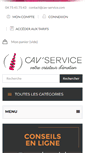 Mobile Screenshot of cav-service.com