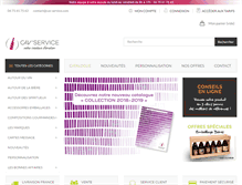 Tablet Screenshot of cav-service.com